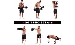 SGN120 PRO SET 6IN1 WEIGHT SET 20KG HMS