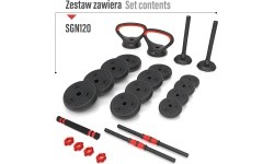 SGN120 PRO SET 6IN1 WEIGHT SET 20KG HMS