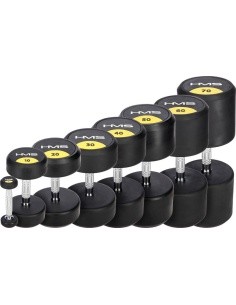 HG PRO RUBBER DUMBBELL HMS - 6 kg