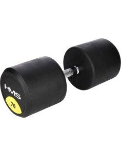 Kummikattega hantel HG PRO HMS - 70 kg