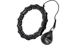 HHW02 HULA HOP BLACK WITH WEIGHT HMS