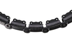 HHW02 HULA HOP BLACK WITH WEIGHT HMS