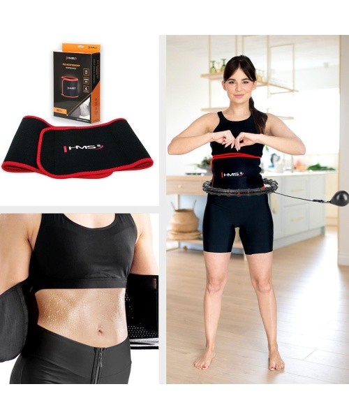 HHW02 HULA HOP BLACK WITH WEIGHT HMS