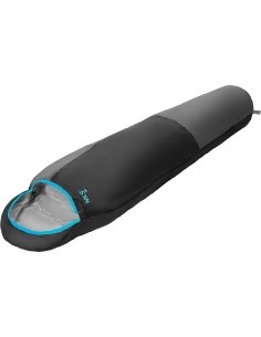 NC1705 ULTRA LIGHT SLEEPING BAG BLACK AND MINT NILS CAMP
