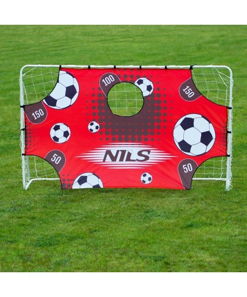 BR240P 2in1 SOCCER GOAL WITH NET AND TARGET PANEL NILS