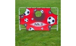 BR240P 2in1 SOCCER GOAL WITH NET AND TARGET PANEL NILS