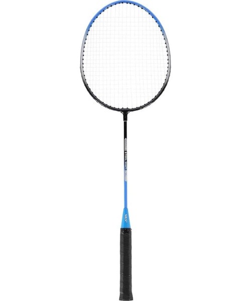 NRZ012 STEEL / BADMINTON SET 2 ROCKETS + 3 SHUTTLECOCKS + MESH + COVER NILS