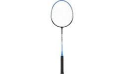 NRZ012 STEEL / BADMINTON SET 2 ROCKETS + 3 SHUTTLECOCKS + MESH + COVER NILS