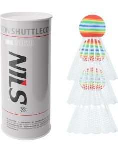 NBL6020 NYLON SHUTTLECOCKS 3 PCS. NILS