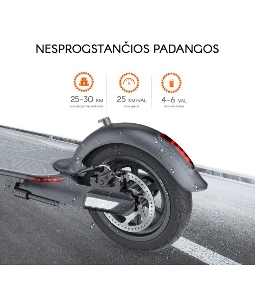 Beaster Scooter BS06BL electric scooter 350 W, 36 V, 8 Ah, black