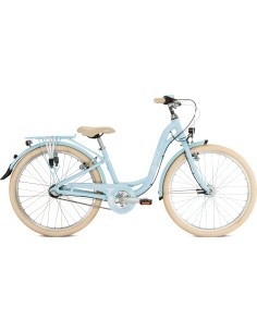 PUKY Skyride 24-3 Classic Alu Retro Blue Bicycle