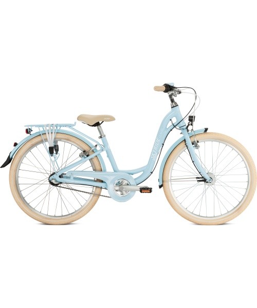 PUKY Skyride 24-3 Classic Alu Retro Blue Bicycle