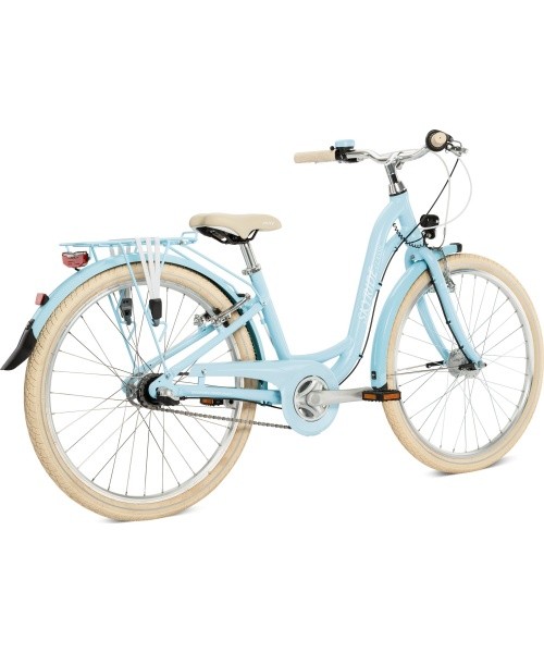 PUKY Skyride 24-3 Classic Alu Retro Blue Bicycle