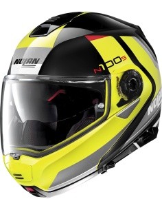 Mootorrattakiiver Nolan N100-5 Hilltop N-Com P/J - Glossy Black