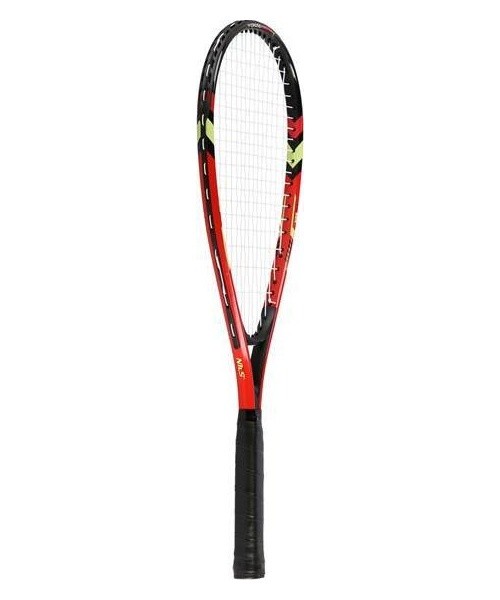 NRS001 CROSSMINTON SET 2 ROCKETS + SHUTTLECOCKS + RED COVER NILS