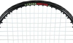 NRS001 CROSSMINTON SET 2 ROCKETS + SHUTTLECOCKS + RED COVER NILS