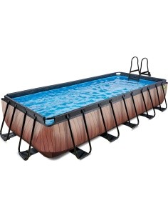 EXIT puitbassein 540x250 cm liivafiltripumbaga – pruun