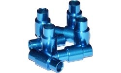Rulluiskude rataste puksid Powerslide ALU 6mm