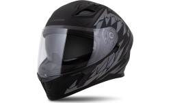 Motorcycle Helmet Cassida Orbit StriX Matte Black/Gray