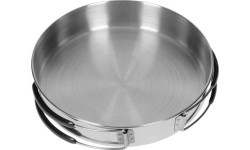 COOK SET STAINLESS STEEL 2 PERSONS