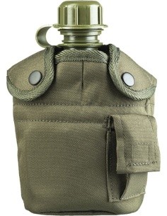 OD US PLASTIC CANTEEN W.CUP AND COVER