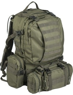 Seljakott Mil-Tec OD Defense Pack Assembly