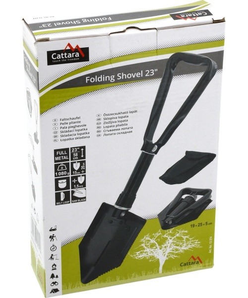 Kokkupandav metallist labidas Cattara 58 cm