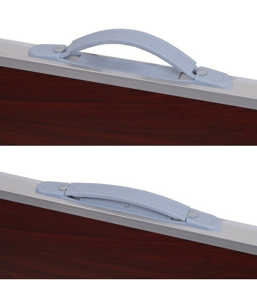 Foldable Camping Table Balaton - Brown