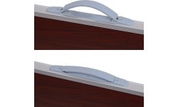 Foldable Camping Table Balaton - Brown