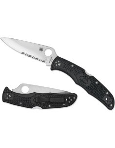 Kokkupandav nuga Spyderco C10PSBK Endura 4, must