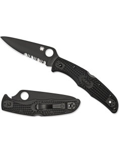 Kokkupandav nuga Spyderco C10PSBBK Endura 4, must