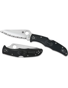 Kokkupandav nuga Spyderco C10SBK Endura 4, must