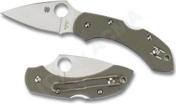Kokkupandav nuga Spyderco C28GPFG Dragonfly, roheline