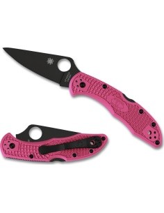 Folding Knife Spyderco C11FPPNS30VBK Delica Pink Heels