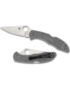 Kokkupandav nuga Spyderco C11FPGY Delica 4, Flat Ground, hall