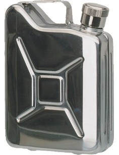 STAINLESS STEEL ′JERRY CAN′ FLASK