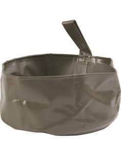 Kokkupandav PVC-kauss Mil-Tec, 5 l, oliivroheline