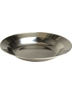 STAINLESS STEEL PLATE 22 CM