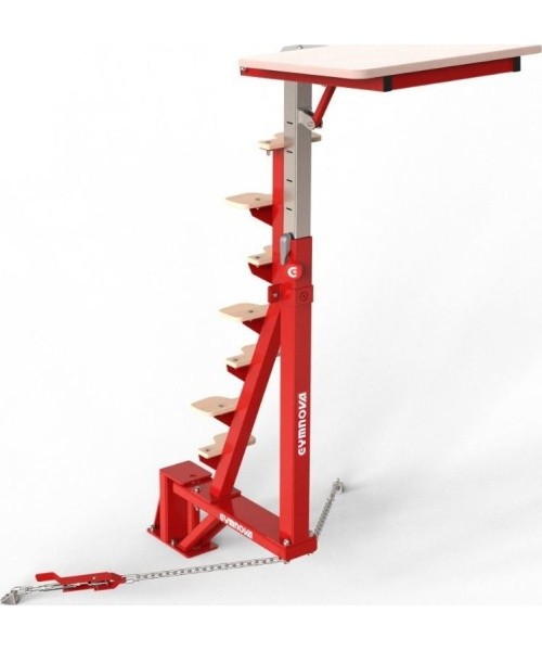 PIVOTING ACCESS PLATFORM FOR PIT-MOUNTED RINGS WITH BEDDING (*)