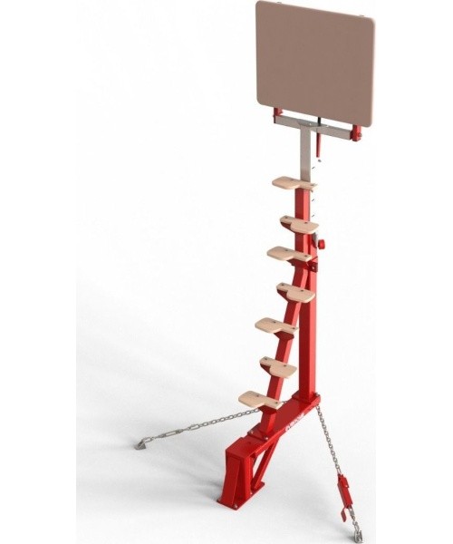 PIVOTING ACCESS PLATFORM FOR PIT-MOUNTED RINGS WITH BEDDING (*)