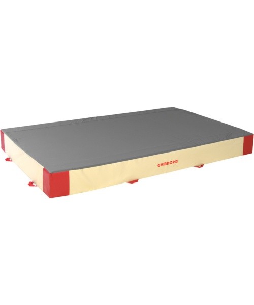 ADDITIONAL SAFETY MAT - SINGLE DENSITY - PVC AND JERSEY COVER - 300 x 200 x 30 cm