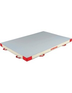 ADDITIONAL SAFETY MAT - SINGLE DENSITY - PVC AND JERSEY COVER - 200 x 140 x 10 cm