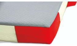 Lisaturvamatt, ühtlase tihedusega, PVC ja jersey kate, 200x140x10 cm