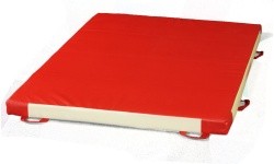 ADDITIONAL SAFETY MAT - SINGLE DENSITY - PVC COVER - 200 x 140 x 10 cm