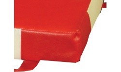 ADDITIONAL SAFETY MAT - SINGLE DENSITY - PVC COVER - 200 x 140 x 10 cm