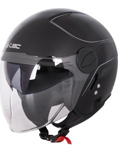 Scooter Helmet W-TEC Vernante - Glossy Black