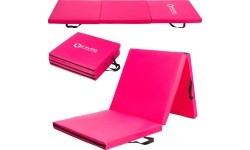 MGS02 GYMNASTIC FOLDABLE MATTRESS 1800x600MM PINK HMS PREMIUM