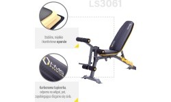 LS3061 BARBELL BENCH HMS PREMIUM
