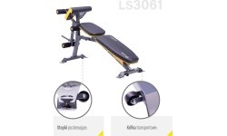 LS3061 BARBELL BENCH HMS PREMIUM