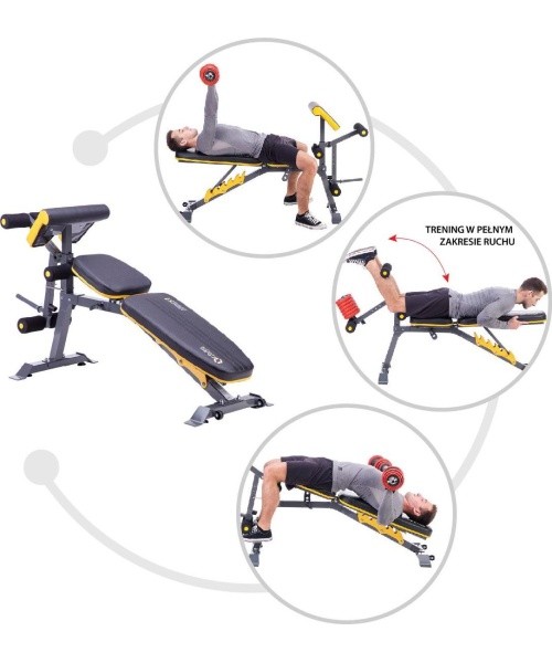 LS3061 BARBELL BENCH HMS PREMIUM